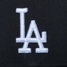 9SEVENTY ストレッチスナップ ロサンゼルス・ドジャース ブラック × ホワイト