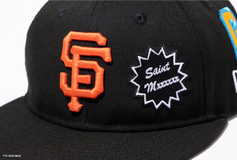 RC 9FIFTY ©SAINT Mxxxxxx × MLB サンフランシスコ・ジャイアンツ ブラック