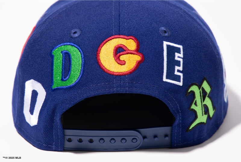 RC 9FIFTY ©SAINT Mxxxxxx × MLB ロサンゼルス・ドジャース ダークロイヤル