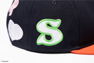 RC 9FIFTY ©SAINT Mxxxxxx × MLB ヒューストン・アストロズ ネイビー オレンジバイザー