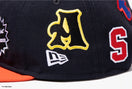 RC 9FIFTY ©SAINT Mxxxxxx × MLB ヒューストン・アストロズ ネイビー オレンジバイザー