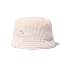 ニットバケット Y's SS25 アウトラインロゴ ストーン