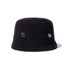 ニットバケット Y's SS25 アウトラインロゴ ブラック