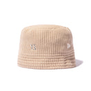 ニットバケット Y's SS25 アウトラインロゴ ベージュ