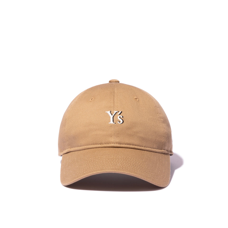 9TWENTY ロングバイザー Y's SS25 アウトラインロゴ カーキ