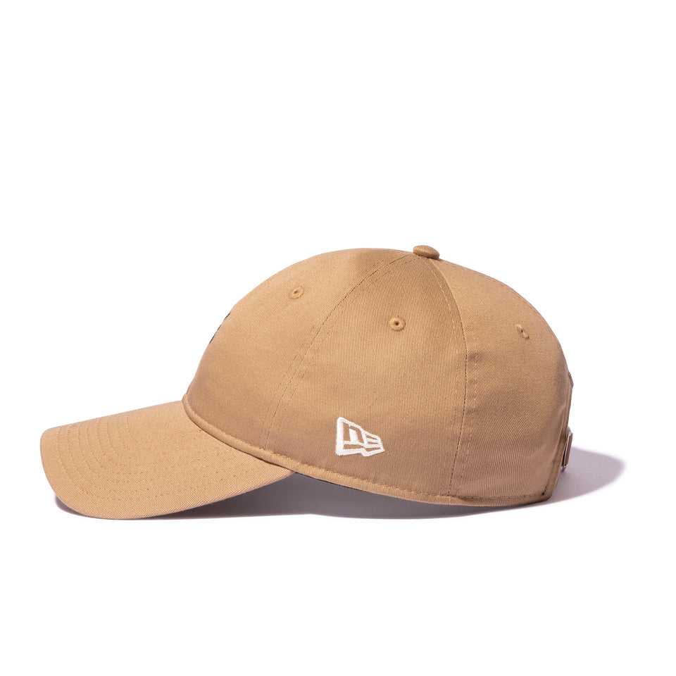 9TWENTY ロングバイザー Y's SS25 アウトラインロゴ カーキ