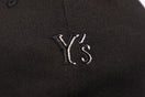 9TWENTY ロングバイザー Y's SS25 アウトラインロゴ ブラック