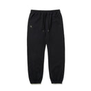裏毛 スウェット パンツ Y's SS25 アウトラインロゴ ブラック