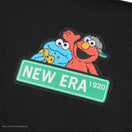 ニットトートバッグ SESAME STREET セサミストリート NEW ERA ブラック