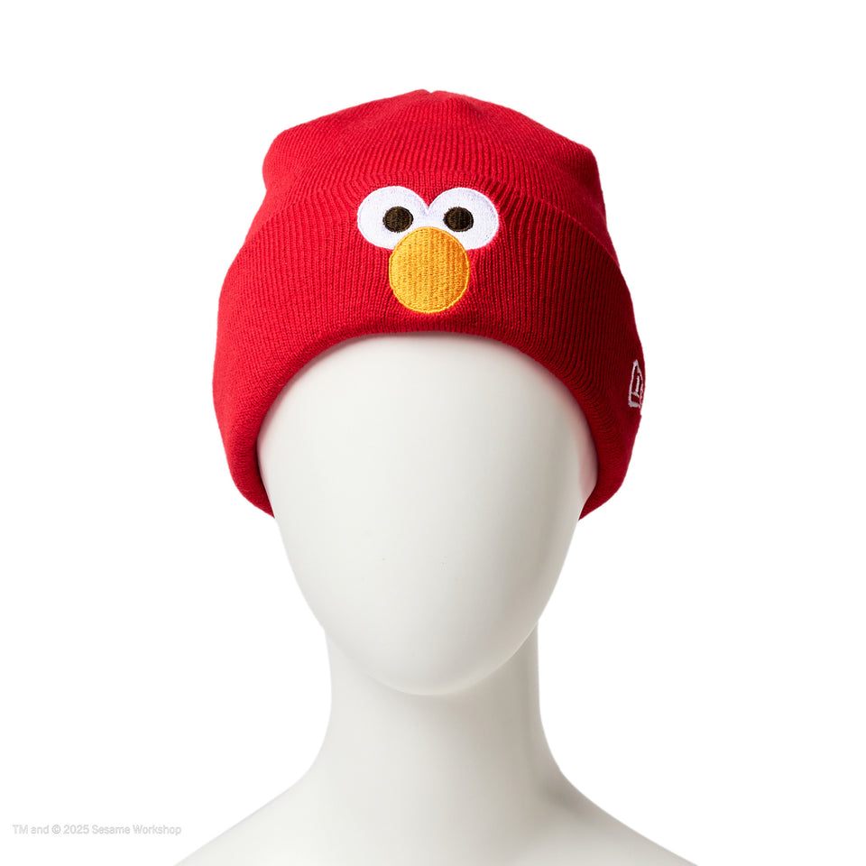 キッズ Kid's ベーシック カフニット SESAME STREET セサミストリート Elmo エルモ レッド