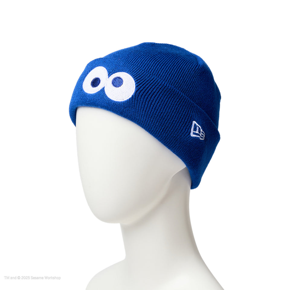 キッズ Kid's ベーシック カフニット SESAME STREET セサミストリート Cookie Monster クッキーモンスター ブルー
