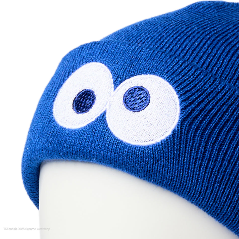 キッズ Kid's ベーシック カフニット SESAME STREET セサミストリート Cookie Monster クッキーモンスター ブルー