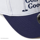 9FIFTY ストレッチスナップ SESAME STREET セサミストリート Golf is Good ホワイト ネイビーバイザー | ゴルフ