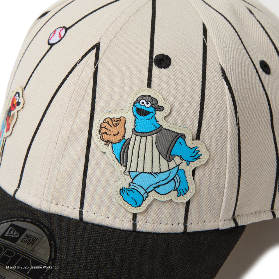 9FORTY SESAME STREET セサミストリート ベースボール ストーン ブラックバイザー