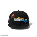 59FIFTY SESAME STREET セサミストリート オールオーバー ブラック