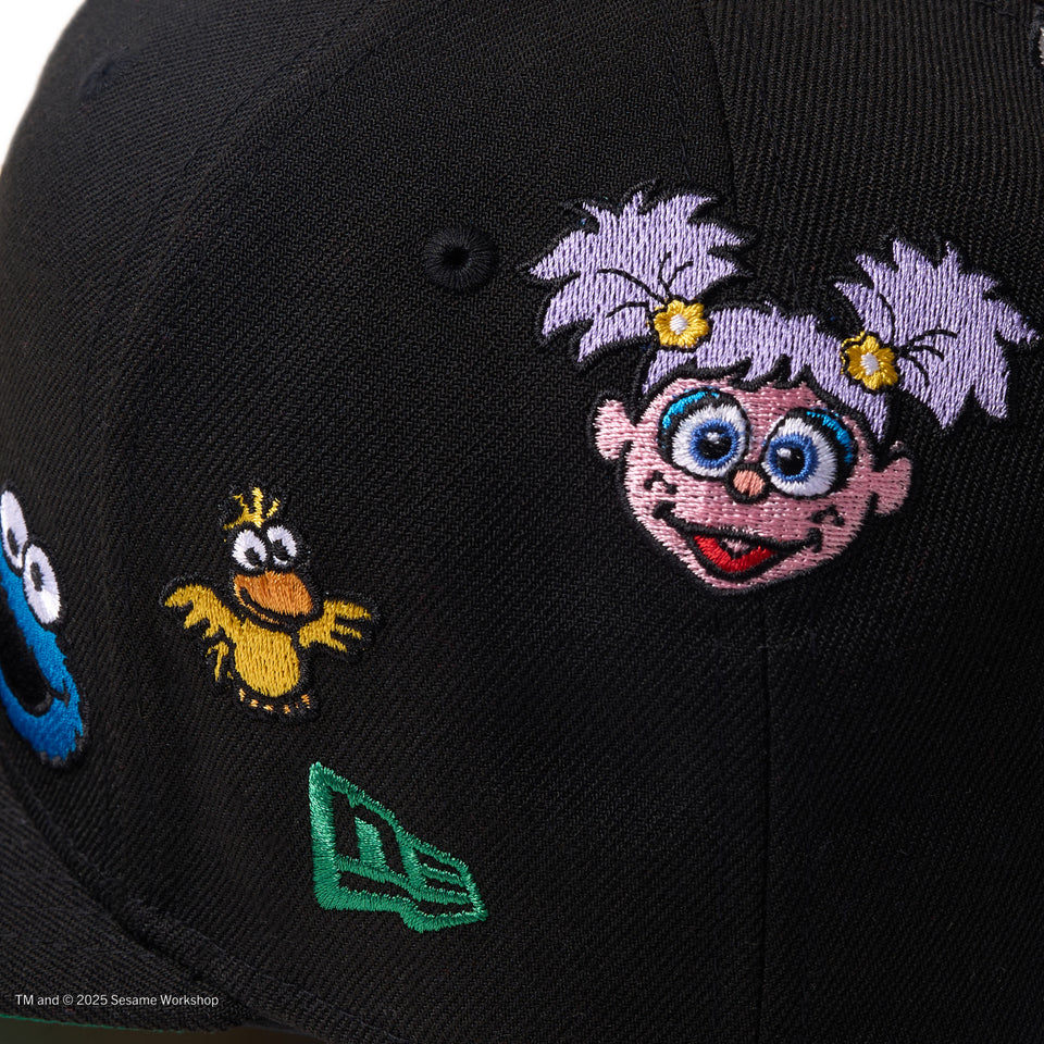 59FIFTY SESAME STREET セサミストリート オールオーバー ブラック