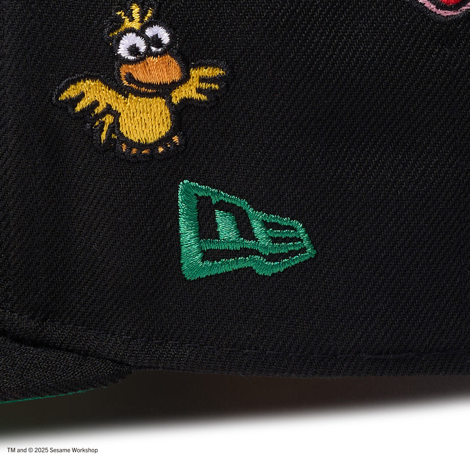 59FIFTY SESAME STREET セサミストリート オールオーバー ブラック