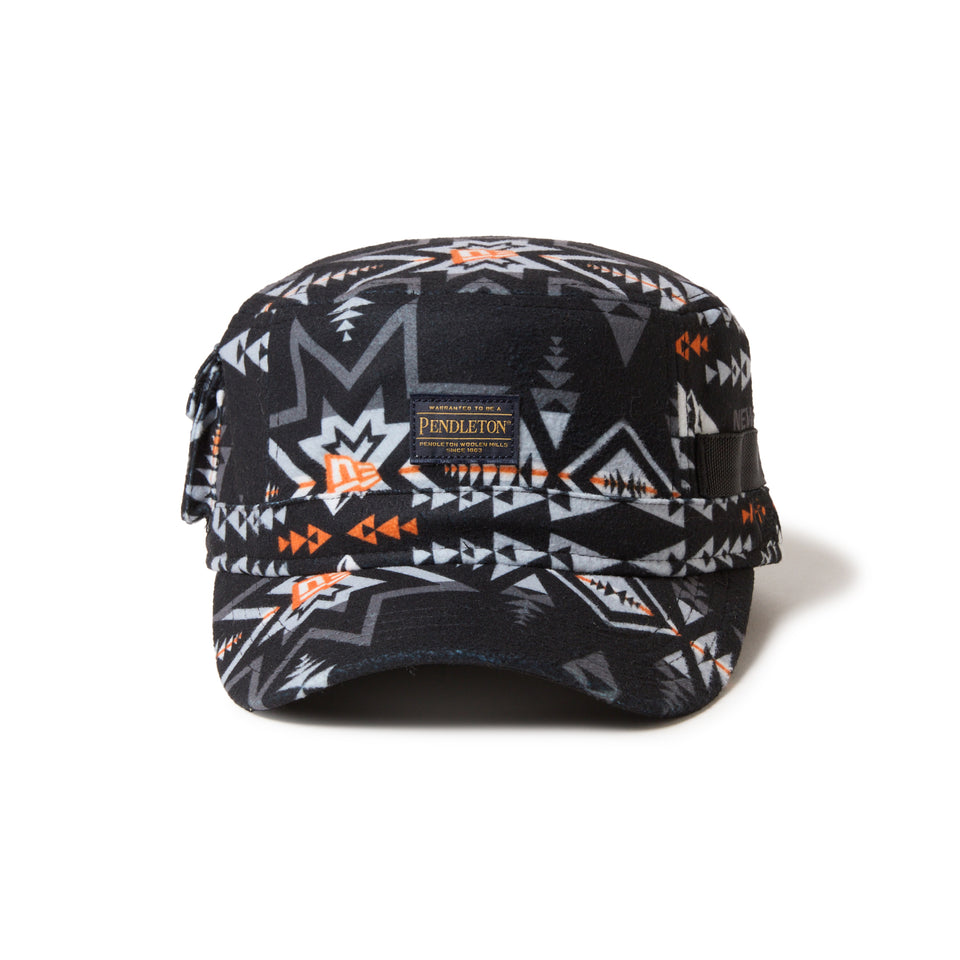 WM-01 アジャスタブル Pendleton ペンドルトン ブラック フリース | NEW ERA ニューエラ公式オンラインストア