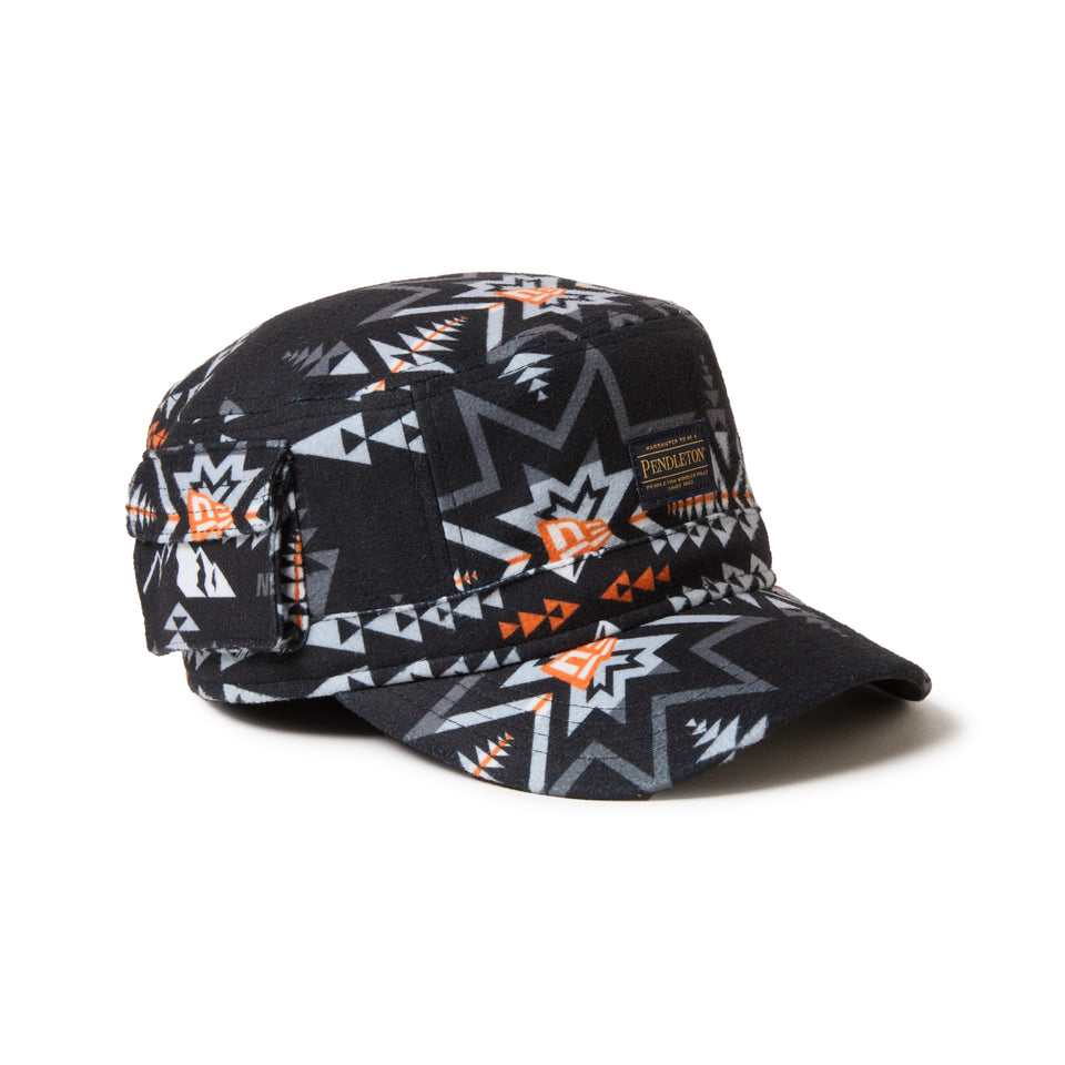 WM-01 アジャスタブル Pendleton ペンドルトン ブラック フリース | NEW ERA ニューエラ公式オンラインストア