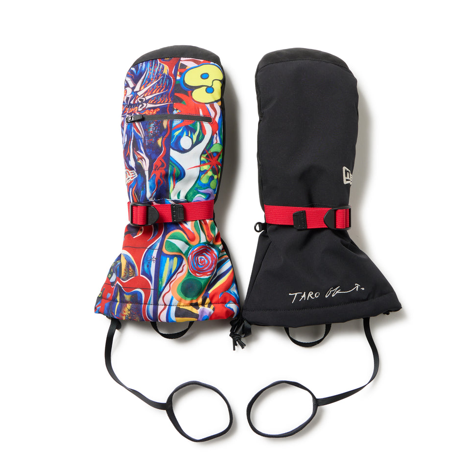 スノー オーバー ミトングローブ TARO OKAMOTO 岡本太郎 ブラック | NEW ERA ニューエラ公式オンラインストア