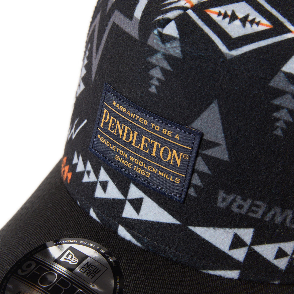 9FORTY A-Frame Pendleton ペンドルトン ブラック フリース | NEW ERA ニューエラ公式オンラインストア