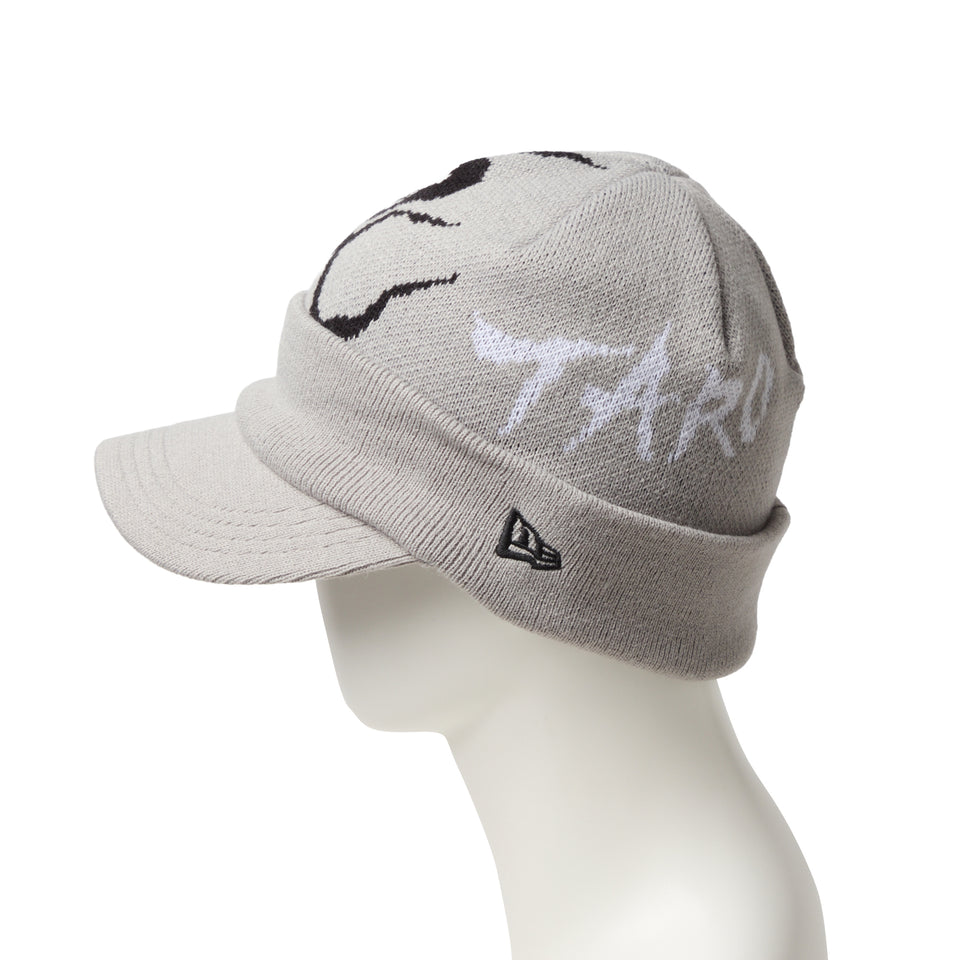 バイザーニット TARO OKAMOTO 岡本太郎 ライトグレー | ゴルフ | NEW ERA ニューエラ公式オンラインストア