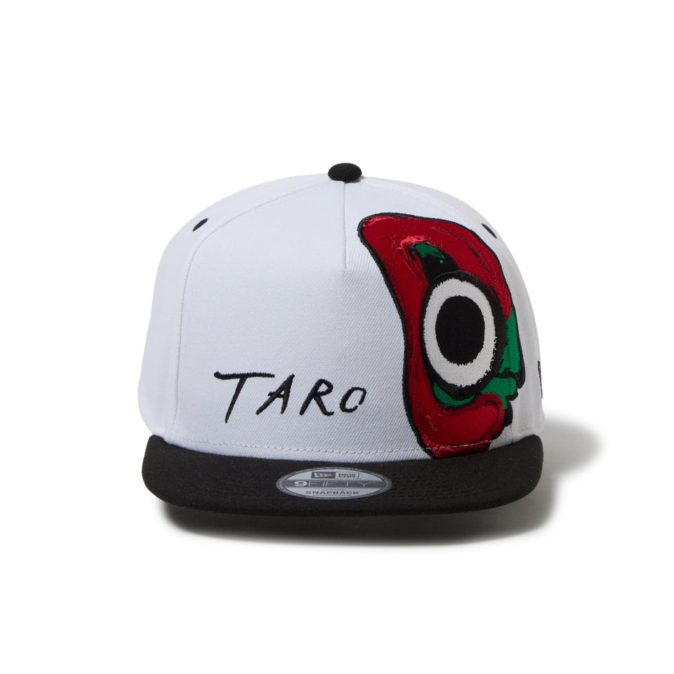 9FIFTY A-Frame TARO OKAMOTO 岡本太郎 にらめっこ ホワイト/ブラック | ゴルフ | NEW ERA ニューエラ公式オンラインストア
