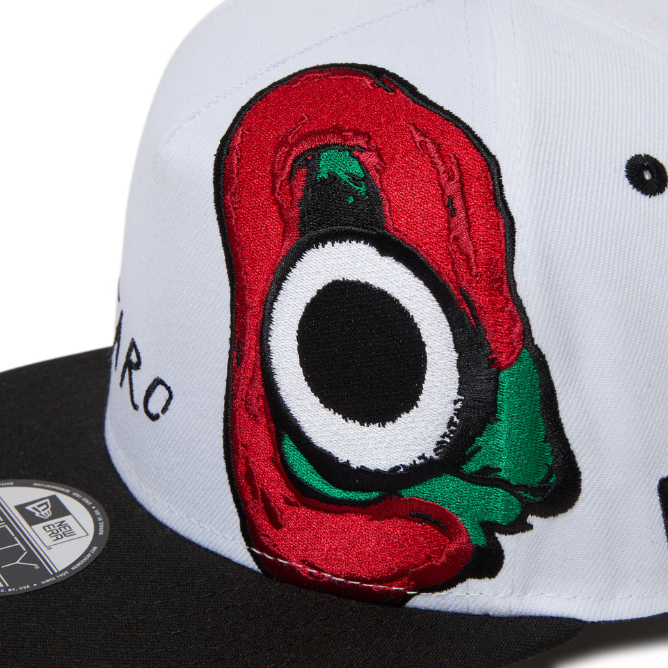 9FIFTY A-Frame TARO OKAMOTO 岡本太郎 にらめっこ ホワイト/ブラック | ゴルフ | NEW ERA ニューエラ公式オンラインストア