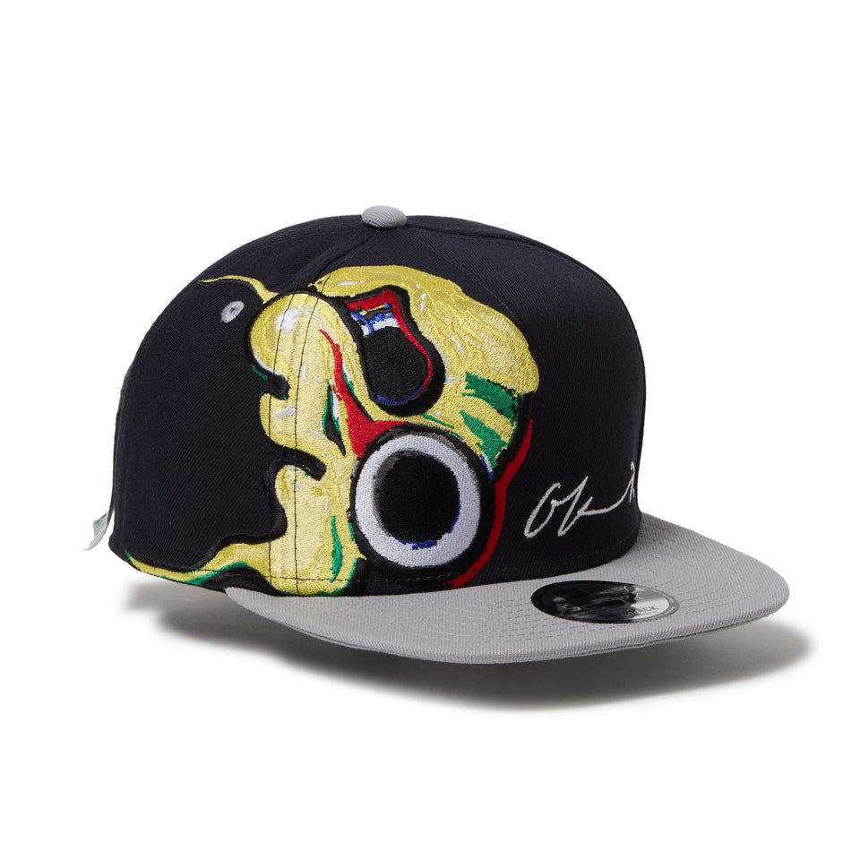 9FIFTY A-Frame TARO OKAMOTO 岡本太郎 にらめっこ ネイビー/グレー | ゴルフ | NEW ERA ニューエラ公式オンラインストア