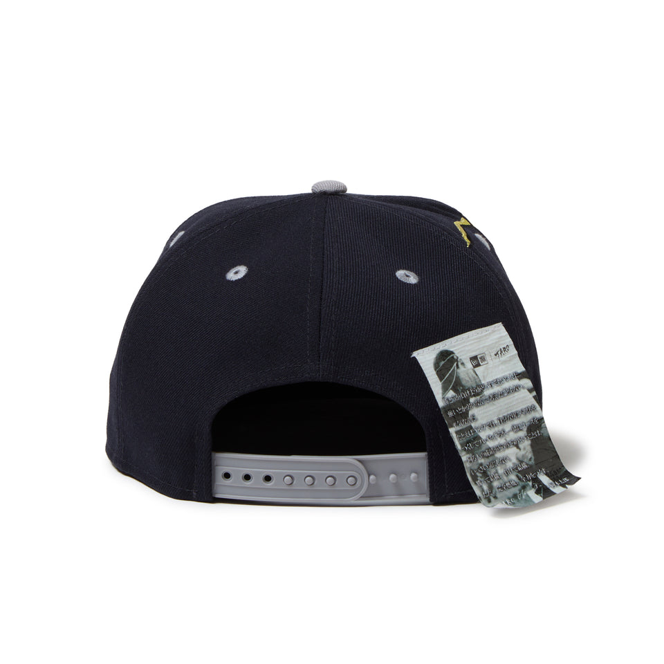 9FIFTY A-Frame TARO OKAMOTO 岡本太郎 にらめっこ ネイビー/グレー | ゴルフ | NEW ERA ニューエラ公式オンラインストア