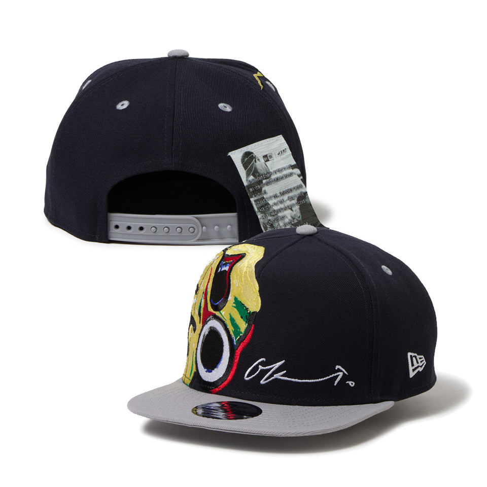 9FIFTY A-Frame TARO OKAMOTO 岡本太郎 にらめっこ ネイビー/グレー | ゴルフ