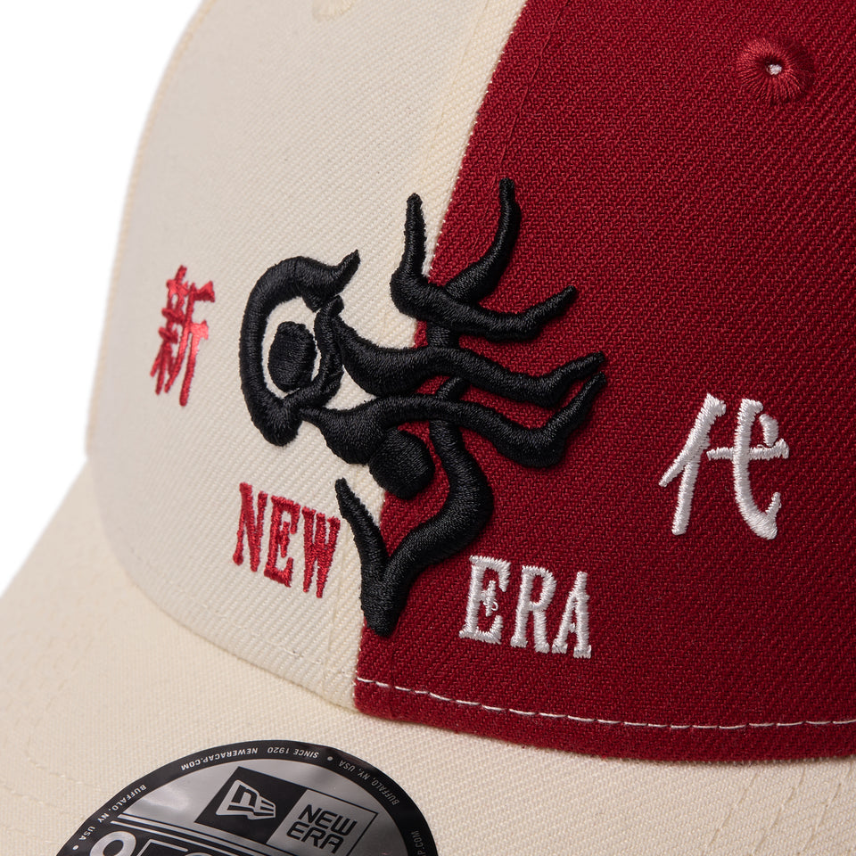 9FORTY TARO OKAMOTO 岡本太郎 時 ブラック/ホワイト | ゴルフ | NEW ERA ニューエラ公式オンラインストア