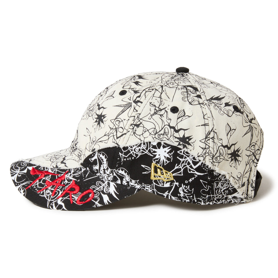 9THIRTY TARO OKAMOTO 岡本太郎 バイザー クロームホワイト/ブラック | NEW ERA ニューエラ公式オンラインストア