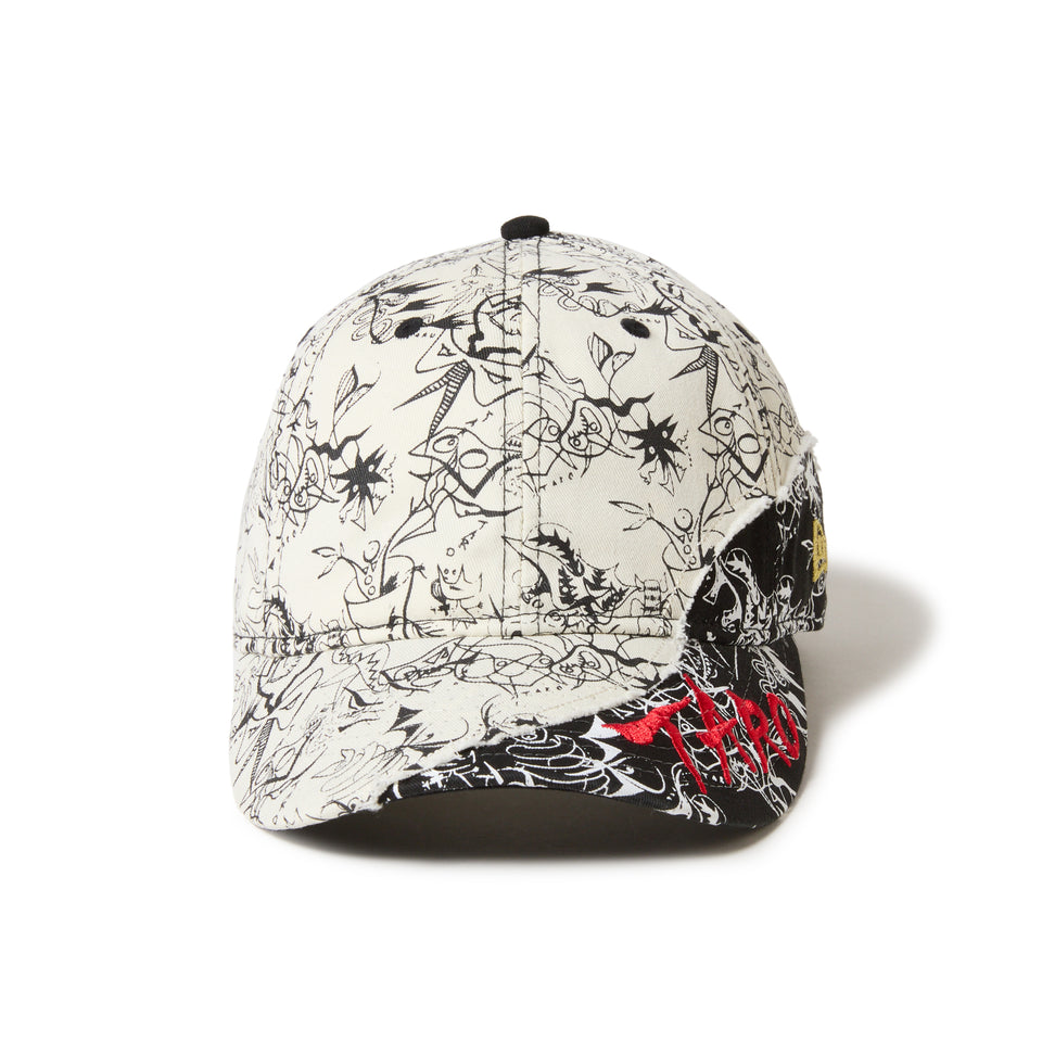 9THIRTY TARO OKAMOTO 岡本太郎 バイザー クロームホワイト/ブラック | NEW ERA ニューエラ公式オンラインストア