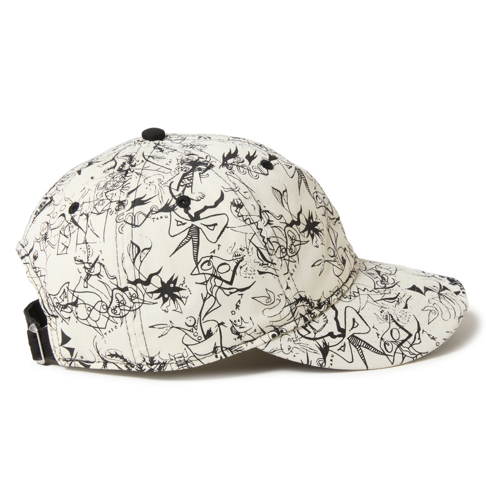 9THIRTY TARO OKAMOTO 岡本太郎 バイザー クロームホワイト/ブラック | NEW ERA ニューエラ公式オンラインストア