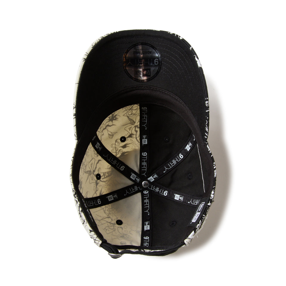 9THIRTY TARO OKAMOTO 岡本太郎 バイザー クロームホワイト/ブラック | NEW ERA ニューエラ公式オンラインストア