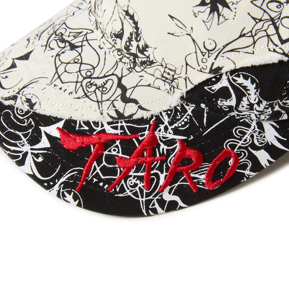 9THIRTY TARO OKAMOTO 岡本太郎 バイザー クロームホワイト/ブラック | NEW ERA ニューエラ公式オンラインストア