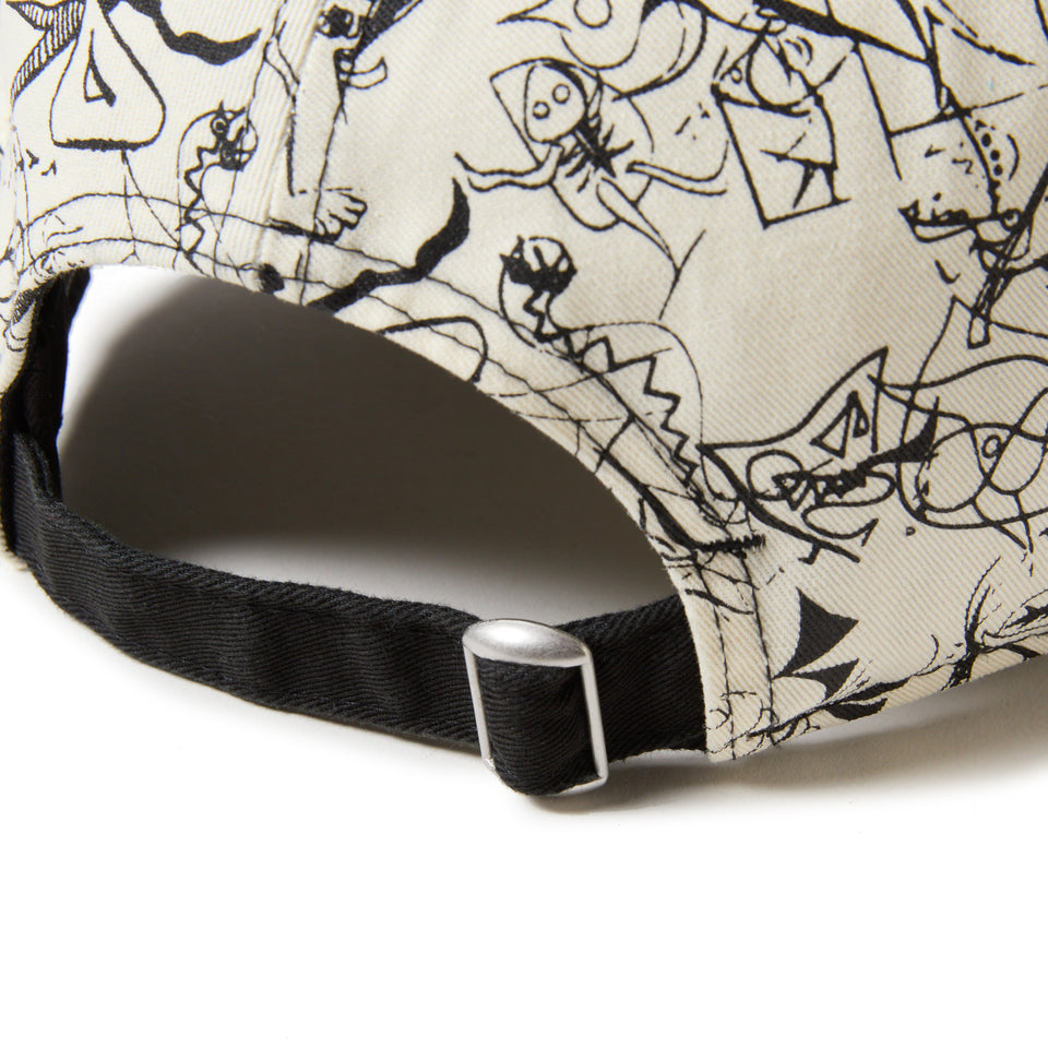 9THIRTY TARO OKAMOTO 岡本太郎 バイザー クロームホワイト/ブラック | NEW ERA ニューエラ公式オンラインストア