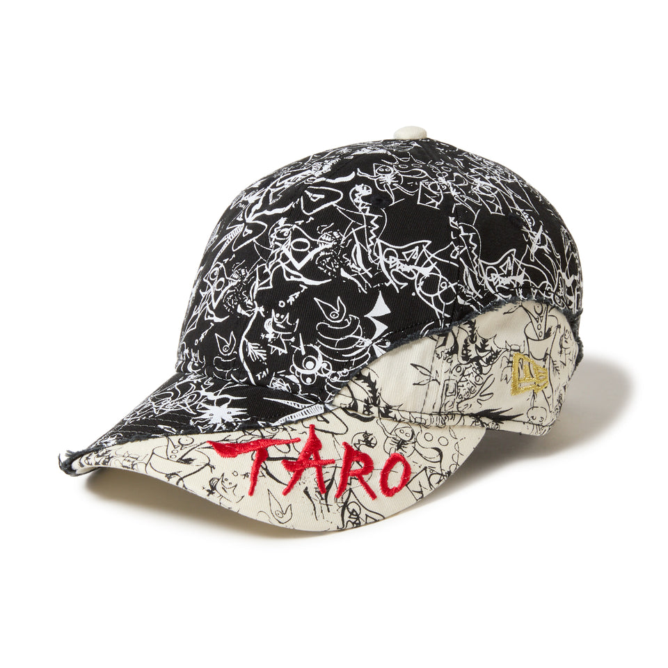 9THIRTY TARO OKAMOTO 岡本太郎 バイザー ブラック/クロームホワイト | NEW ERA ニューエラ公式オンラインストア