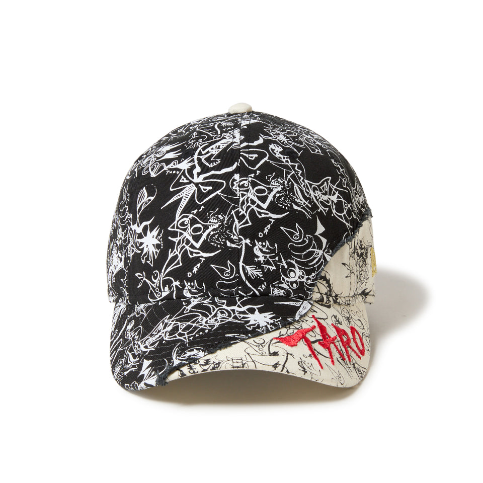 9THIRTY TARO OKAMOTO 岡本太郎 バイザー ブラック/クロームホワイト | NEW ERA ニューエラ公式オンラインストア