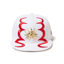 59FIFTY TARO OKAMOTO 岡本太郎 太陽の塔 ピンズ ホワイト | NEW ERA ニューエラ公式オンラインストア