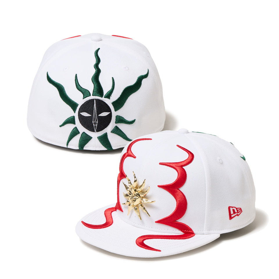 59FIFTY TARO OKAMOTO 岡本太郎 太陽の塔 ピンズ ホワイト