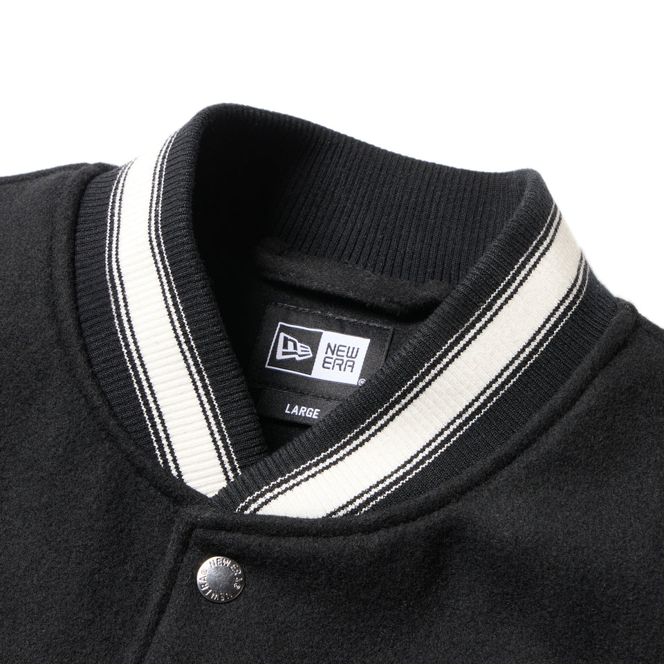 メルトン ヴァーシティジャケット TARO OKAMOTO 岡本太郎 殺すな ブラック | NEW ERA ニューエラ公式オンラインストア