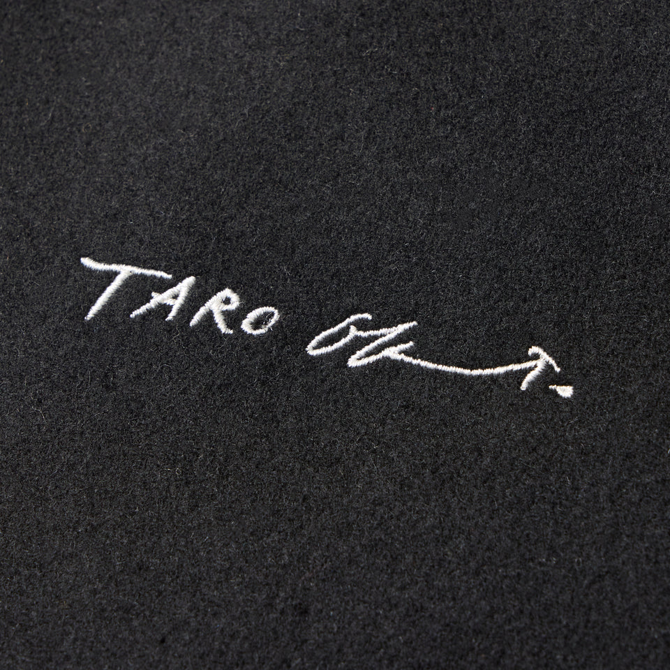 メルトン ヴァーシティジャケット TARO OKAMOTO 岡本太郎 殺すな ブラック | NEW ERA ニューエラ公式オンラインストア