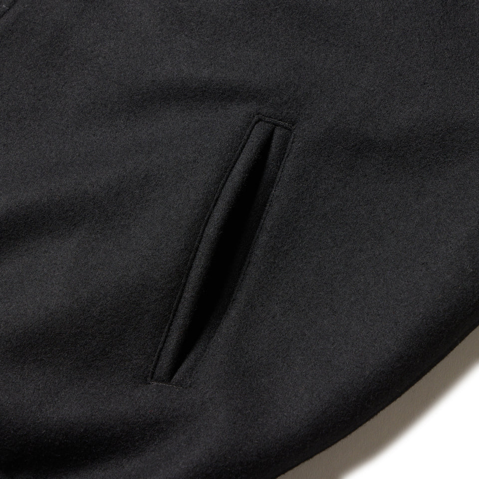 メルトン ヴァーシティジャケット TARO OKAMOTO 岡本太郎 殺すな ブラック | NEW ERA ニューエラ公式オンラインストア