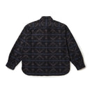 長袖 オーバーサイズド シャツ Pendleton ブラック
