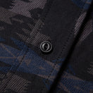 長袖 オーバーサイズド シャツ Pendleton ブラック