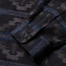 長袖 オーバーサイズド シャツ Pendleton ブラック