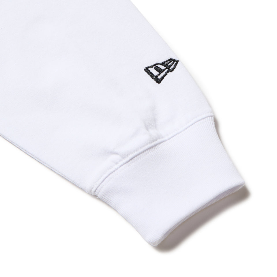 長袖 オーバーサイズド コットン Tシャツ TARO OKAMOTO 岡本太郎 太陽の塔 ホワイト | NEW ERA ニューエラ公式オンラインストア