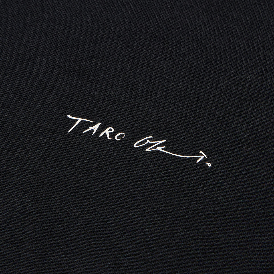 長袖 オーバーサイズド コットン Tシャツ TARO OKAMOTO 岡本太郎 太陽の塔 ブラック | NEW ERA ニューエラ公式オンラインストア